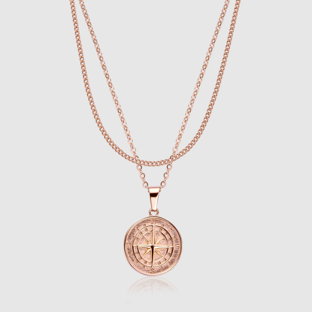 Compass and Connell Set (Rose Gold)